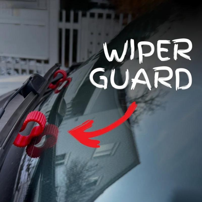 Winter Car Wiper Lifts Windshield Wiper Blade Winter Anti-Freezing Support Clip Frame for Most Vehicles Simple Setup