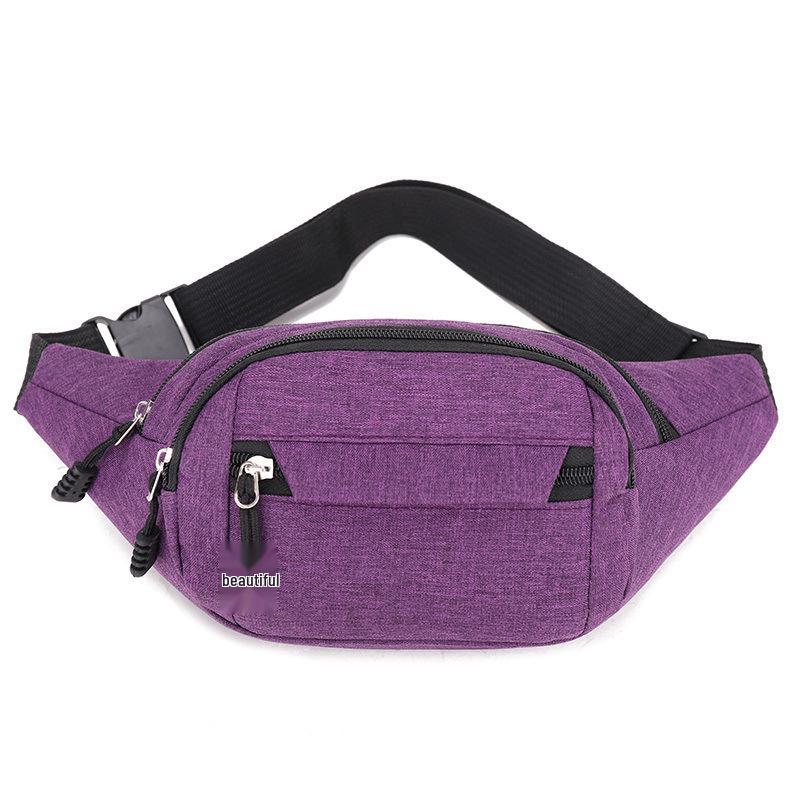Unisex Multifunctional Crossbody Cycling Waist Bag with Large Phone Pocket