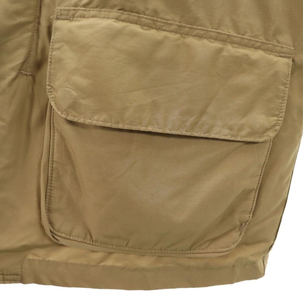 Woolrich Anni '90 Made in USA Vecchio cappotto con colletto in velluto a coste M beige da uomo Usato