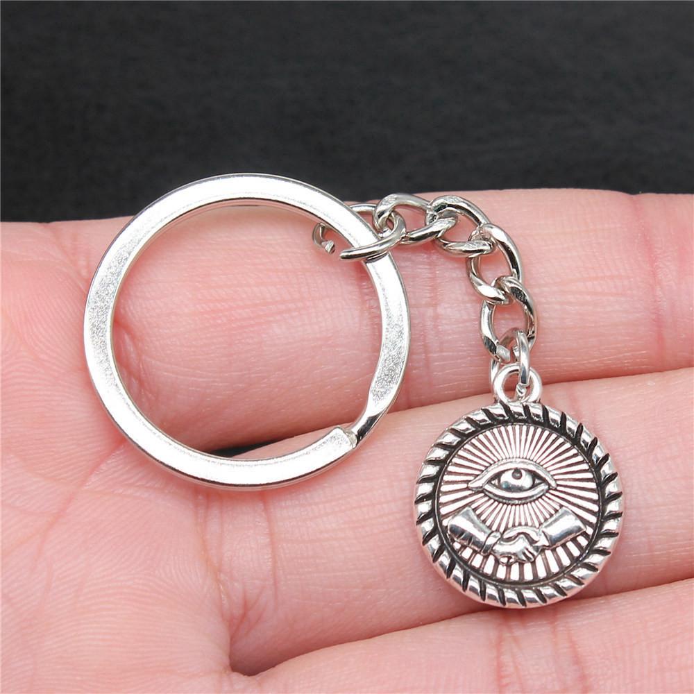 Hamsa Hand Eye Of Horus Key Ring Women's Jewelry Anniversary Creative Gifts For