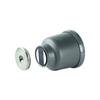 Door Stop Wall Mounting 30kg D22 Grey CF30.1W - ARELEC - 565001