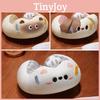 Cute Chef Hat Dog Cat Design Portable Neck Pillow For Girls And Travel