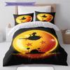 Dragon Ball Logo Pattern Bedding Quilt Set Quilt Cover Pillowcase Home Birthday Gift(1 * duvet cover + 2 * pillowcase, without core)