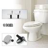 Fittings Seat Hinge Fittings Toilet Seat Hinge Fittings Professional Seat Spare Parts Toilet Tool 2 PCS Wc Fix