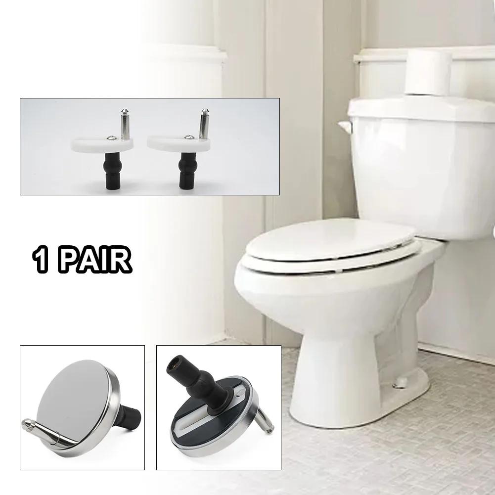 Fittings Seat Hinge Fittings Toilet Seat Hinge Fittings Professional Seat Spare Parts Toilet Tool 2 PCS Wc Fix