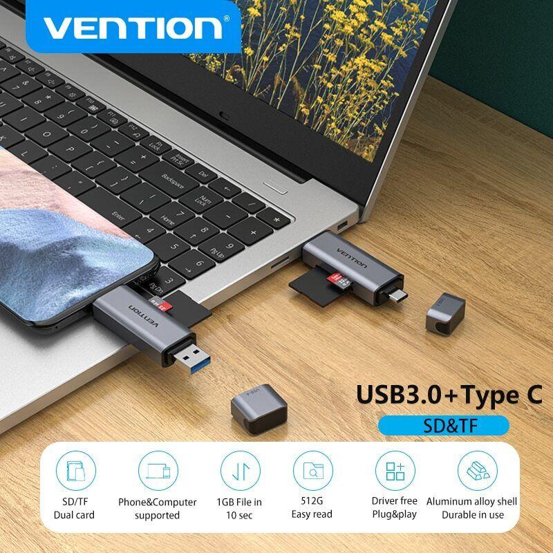 

Устройство чтения карт USB3.0 C Устройство чтения карт Micro SD для портативного компьютера Smart