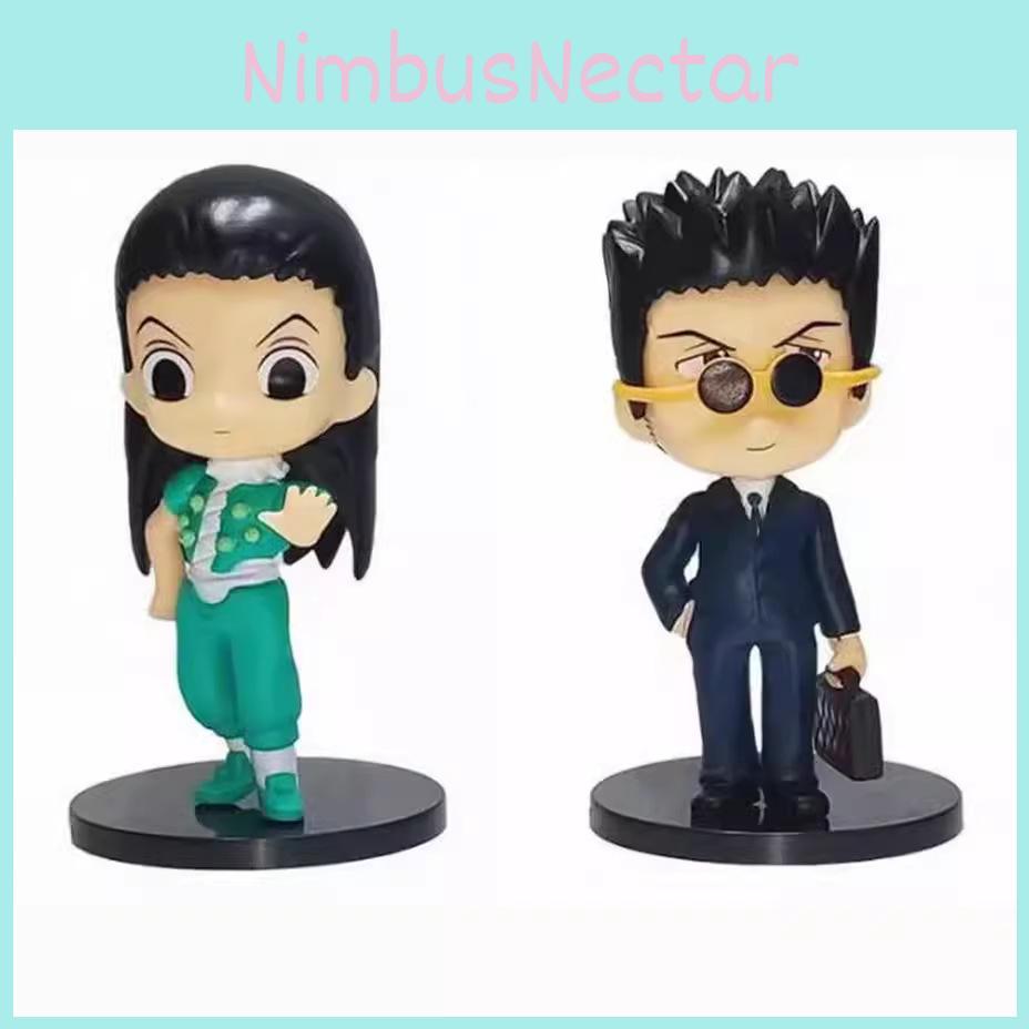 Vibrant Hunter X Hunter 10cm Figures Set With Gon Killua Kurapika Hisoka Pvc Dolls For Collectors