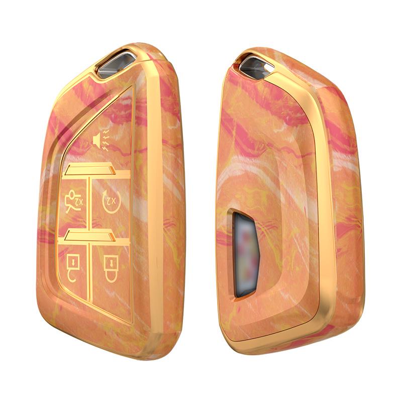 

Чехол для ключа Cadillac из ТПУ, защитная крышка для CT5/CT6/XT4 - Мягкая резина, полная защита