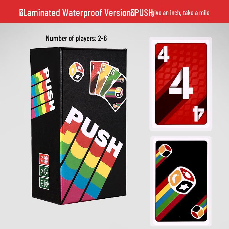 Take an Inch, Take a Mile: Chinese Version Card Game for 2-6 Players, Ideal for Casual Parties