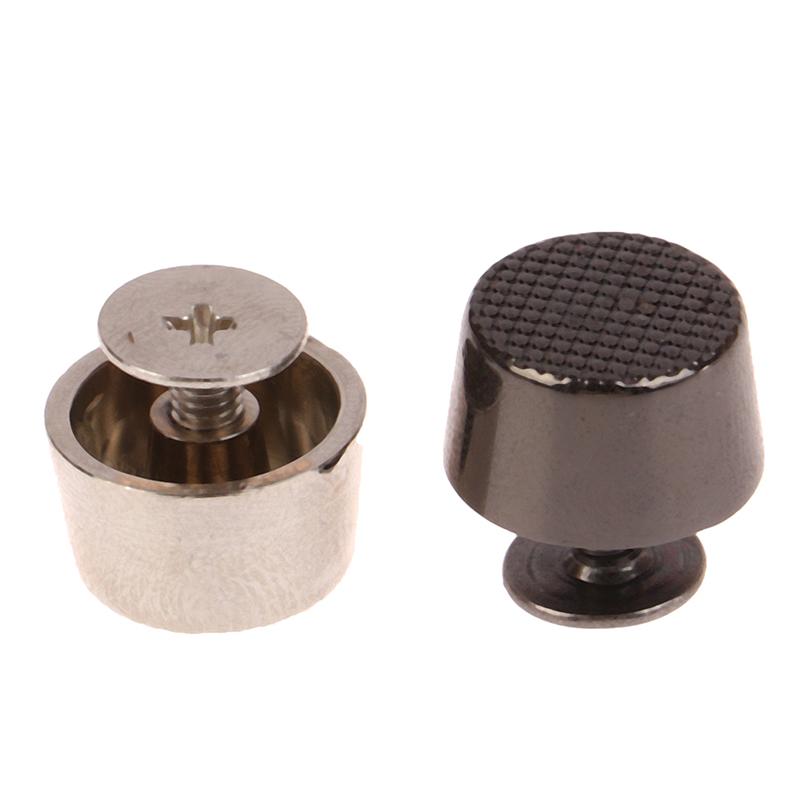 4Pcs Metal Screw Back Rivets For Leather Garment Wallet Decoration Hardware 12Mm