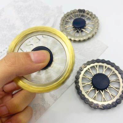 Engrenage Métallique Ancien Liaison Spinner Fidget Spinner pour Étudiants Soulagement du Stress et Anti-ennui Meilleure Vente EDC Jouet Amusant