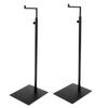 Heavy Duty Adjustable Handbag Hanger Hat Bracelet Holder Organizer Black