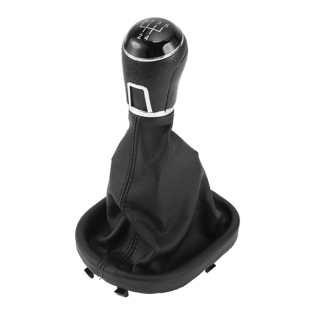 TUCKBOLD Manual Gear Shift Knob with Compatible with Volkswagen Touran I 1T1 5-Speed Cover, 2003-2010 (1pc)