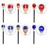 Performance Princess Prince Cane Red/Blue Hand Wand Durable King Queen Scepter  Gril