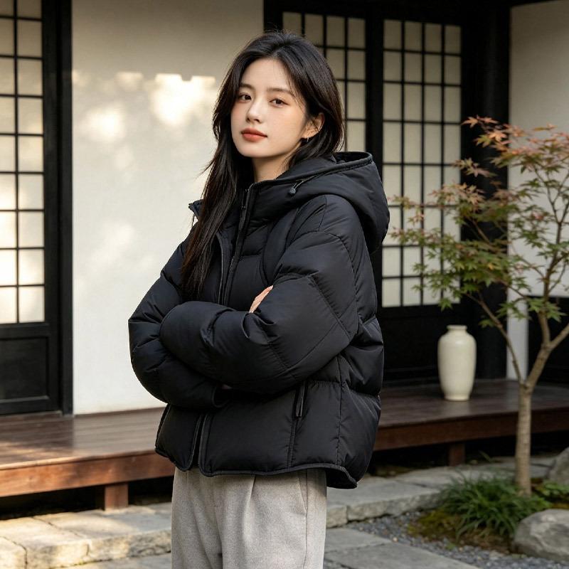 Hooded Short Down Jacket Women's New Winter Coat Duck Down Women's Winter Clothing Women's Down Pinghu