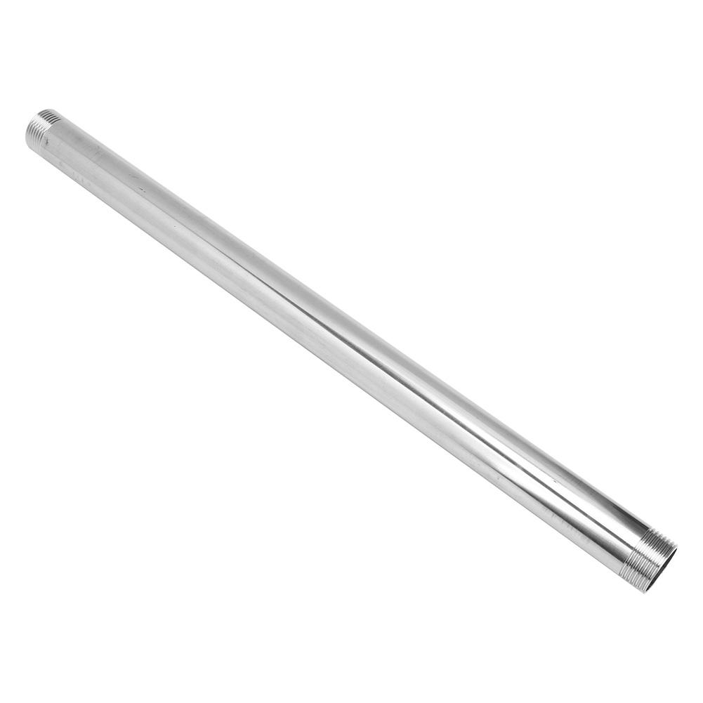 Edelstahl Außengewinde Rohrstutzen Adapter Fittings Sanitärsystem Zubehör 50cmG1 Außengewinde