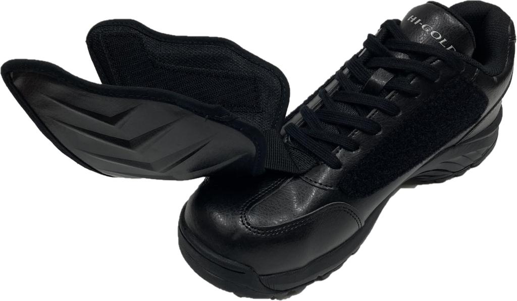 HI-GOLD Umpire Shoes PU-AM400, Size 25.5cm, Black