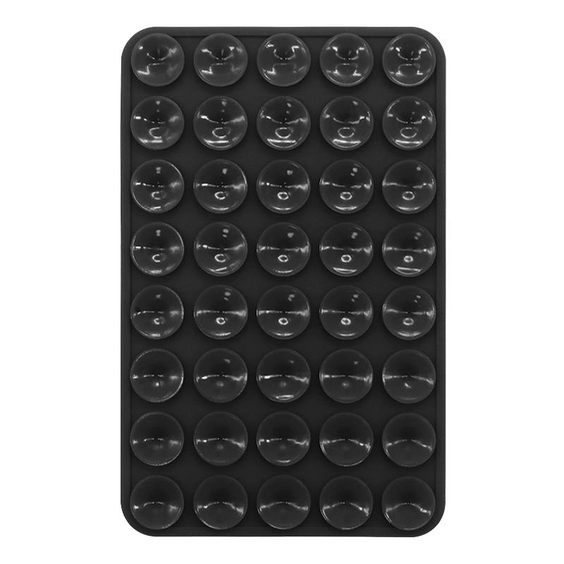 Double Sided Silicone Suction Cup Phone Case Detachable Adhesive Silicone Rubber Sucker Pad For Hands-Free Strong Grip Holder