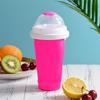 Silicone DIY Juice Water Bottle Quick-Frozen Ice Cream Maker Cups Slushy Maker Cup  Kids Gifts
