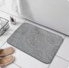 Thickening Bathroom Cashmere Mat Bath Non-slip Carpets In Wash Basin Bathtub  Floor Rug Shower Room Doormat Memory Foam 3D Pad