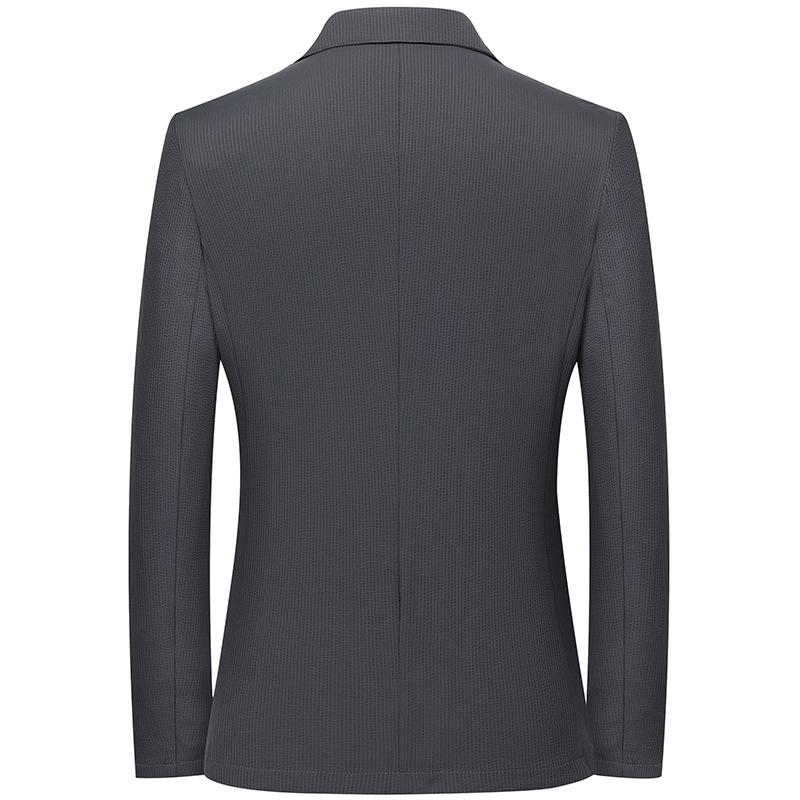 Весна и лето Новые костюмы Мужские тонкие маленькие костюмы Эластичные повседневные 3XL — фото 4