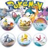 Charming Pokemon 6pcs Poke Ball Toy Doll Models For Unique Tabletop Decoration