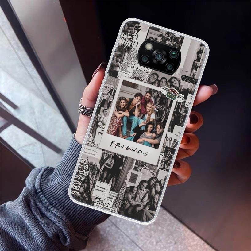 

Funny Friends TV Show Phone Case For Xiaomi Poco X5 X6 X7 Pro F7 Ultra M7 Redmi 15C 15 13C 13 12C 12 10 10C 10A 9 9C 9T 9A Cover Redmi 9C