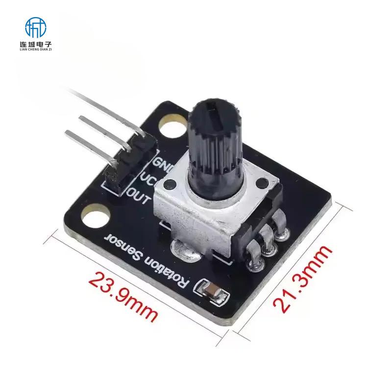 5pcs/lot Electronic bricks Rotary Potentiometer Analog Knob Module Rotary Encoder Module