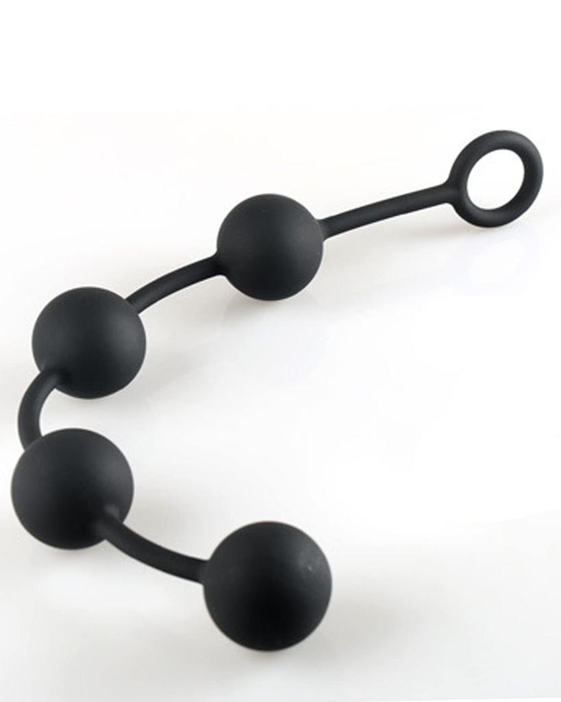 Anal Beads Anal Plug Big Anal Pearl Long Dildo 40mm Ball Anal Expansion Silicone Anal Dildo Anal Plug Anal Ball Anal Plug 4 Bead Shape Anal Blag For