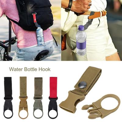 Webbing Water Bottle Hook Hanging Clasp Backpack Bottle Hanger Water Bottle Buckle Holder Outdoor