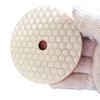 16 Packs Dry Diamond Polishing Pads Set, 4 Inch Dry/Wet Granite Bufffing Pad for Marble Quartz Concrete Stone Tiles - High Temperature Resistance