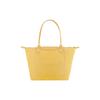 LONGCHAMP Le Pliage Green Polyamide Dumpling Bag Handbag, Shoulder Bag Medium Women's Wheat Yellow L2605919A81