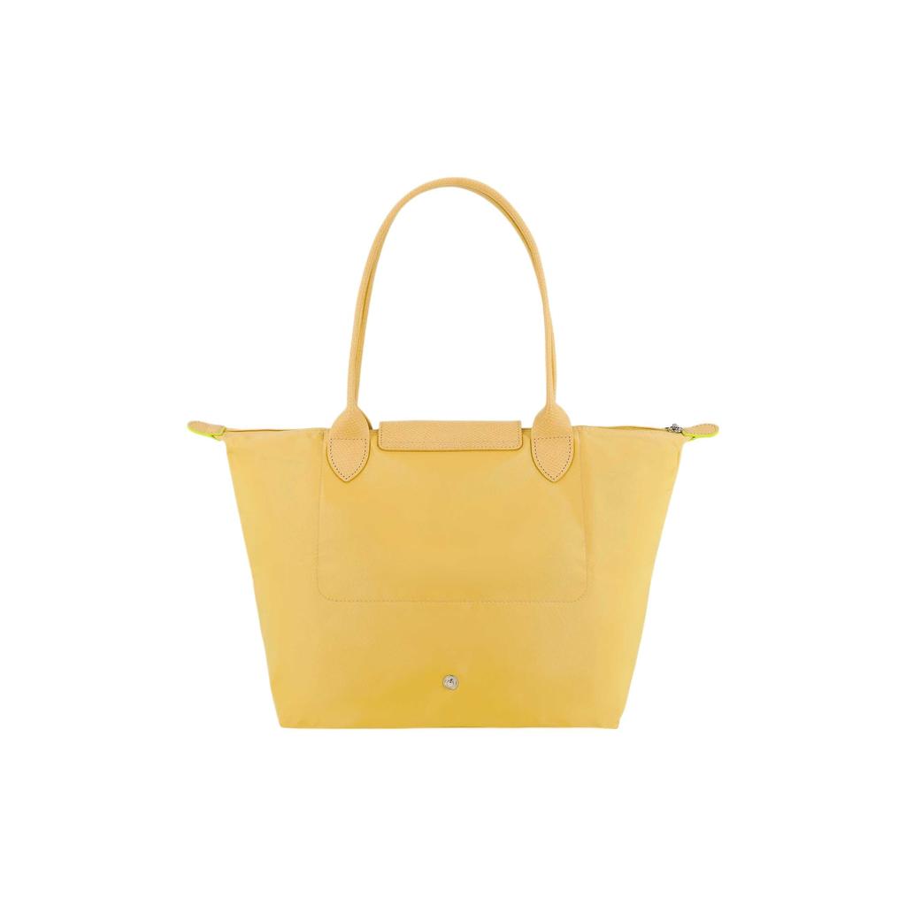 LONGCHAMP Le Pliage Green Polyamide Dumpling Bag Handbag, Shoulder Bag Medium Women's Wheat Yellow L2605919A81