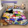 Super Mario Bros Adventure Print 3Pcs Bedding Setduvet Cover With 2 Bedropillowcase Home Birthday Gift