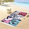 Miley Stewart Print Beach Towel, Large Soft Quick Dry Towel for Beach Camping Swimming