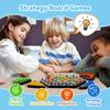 Chain Triangle Chess Game,  Triangle Rubber Band Game, Family Games for Kids and Adults, 2 To 4 Players, Kids