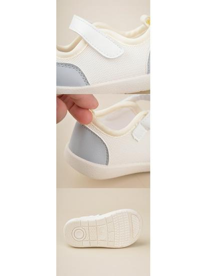 Frühlings- und Herbst-Farbblock-Mädchen-Skateschuhe mit quadratischer Spitze und Klettverschluss - Koreanischer Stil, lässig, weiche Sohle