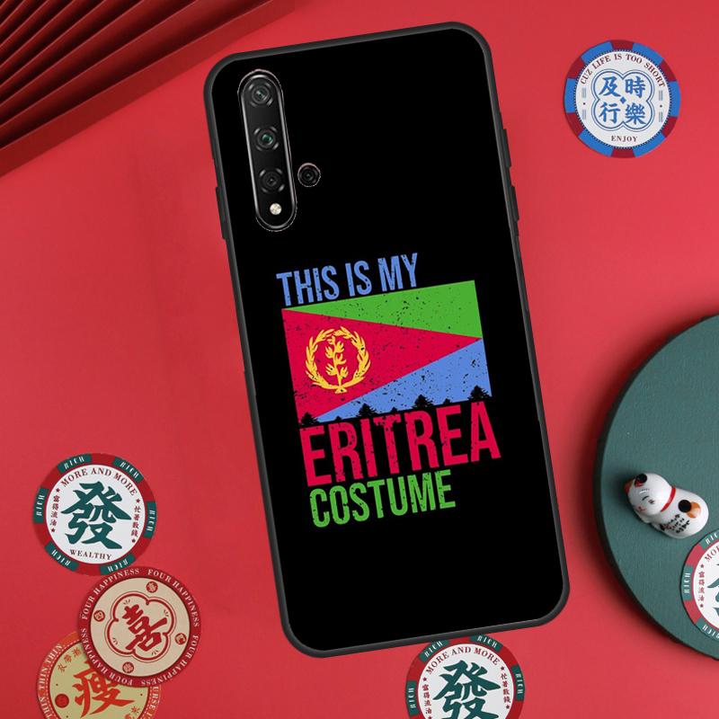 Eritrea Flag For Huawei Nova 11i 8i 12i 12s 9 10 SE Y60 Y70 Y90 Y72 Y73 Y61 Y91 P60 Pro P30 P40 Lite Case