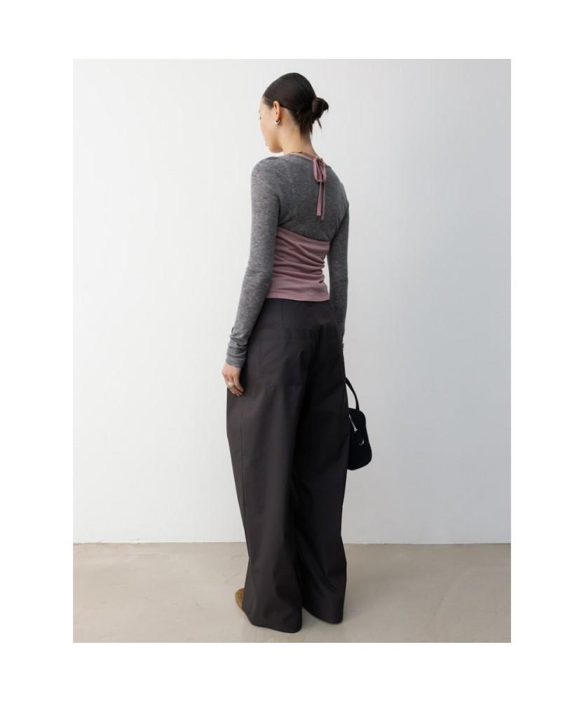 Diaepeocheo Bennett Tuck Pants Gray (Ta5721A113)