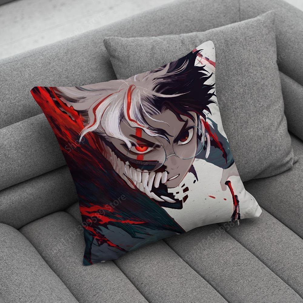Anime D-Dandadan Pillow Case Soft Cushion Cases for Farmhouse Sofa Decor Home Decorations and Protector