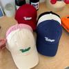 Cotton Outdoor Sun Hat Sun Protection Peaked Cap Adjustable Embroidery Letter Baseball Cap  Sports