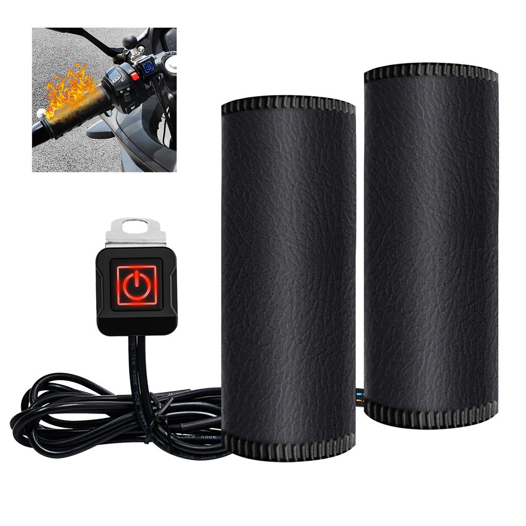 Waterproof Electric Heating Handle Bar Hand Grip Sleeve for Motorcycle