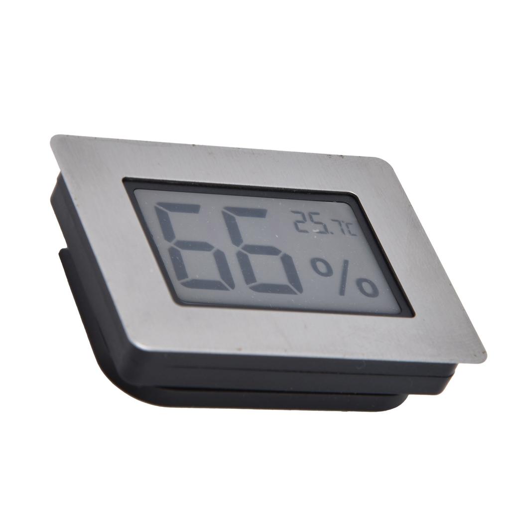 Embedded Design LCD Electronic Thermometer Hygrometer for Cigar Box Guitar Case Wine Cabinet