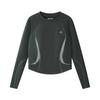 Women's Knit Long-Sleeve Slim Fit T-shirt