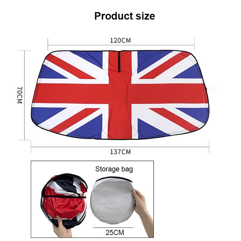 Folding Car Window Sunshade Cover Sun Shade for Mini Cooper F60 F54 F56 F55 F65 F66 R55 R56 R60 J01 J05 U25 Styling Accessories