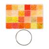 Bead Storage Box with Loose Beads for DIY Bracelet Making and Jewelry Supplies
