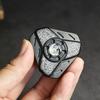 EDC Stainless Steel Open Armor Spinning Top Stress Reliever Toys Office Stress Relief Toys Office Desk Toys For Adult Gift
