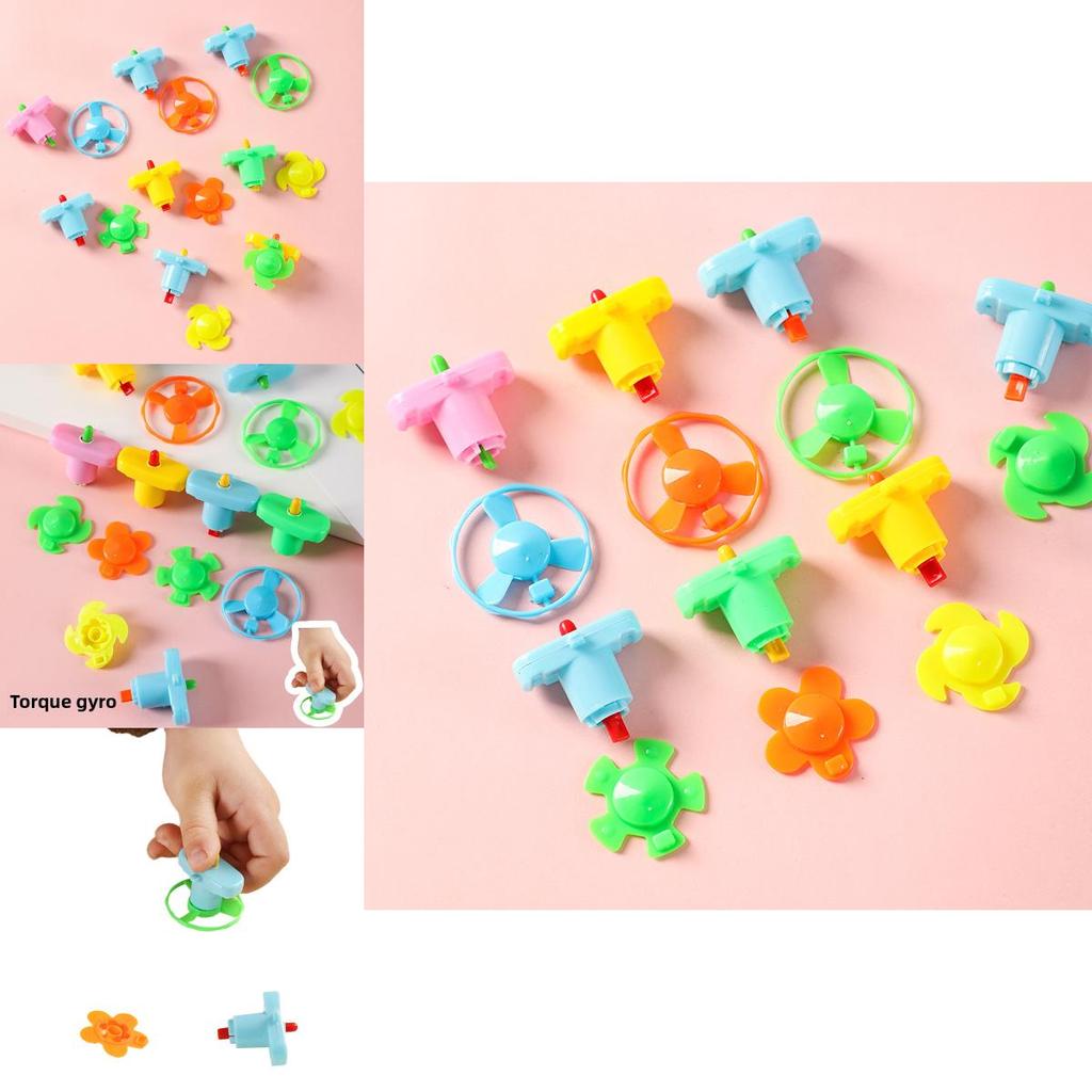 Gyroscope Toy Set For Kids With Durable Plastic Material For Classroom Play And Gift Giving