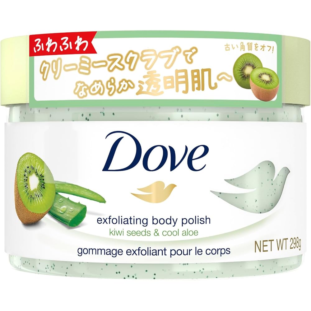 Dove Kiwi & Aloe Creamy Body Scrub 298g