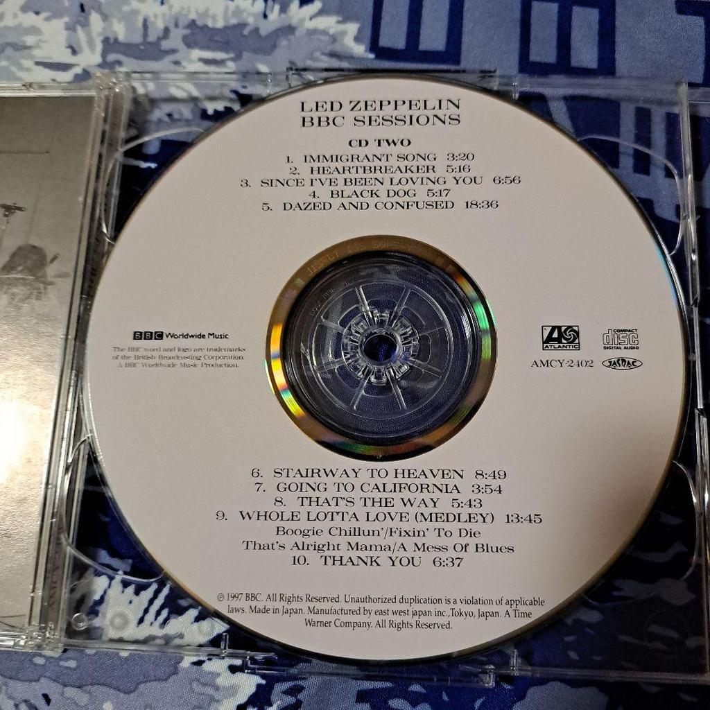 [USED] CD/Led Zeppelin...BBC Live (2-disc set)